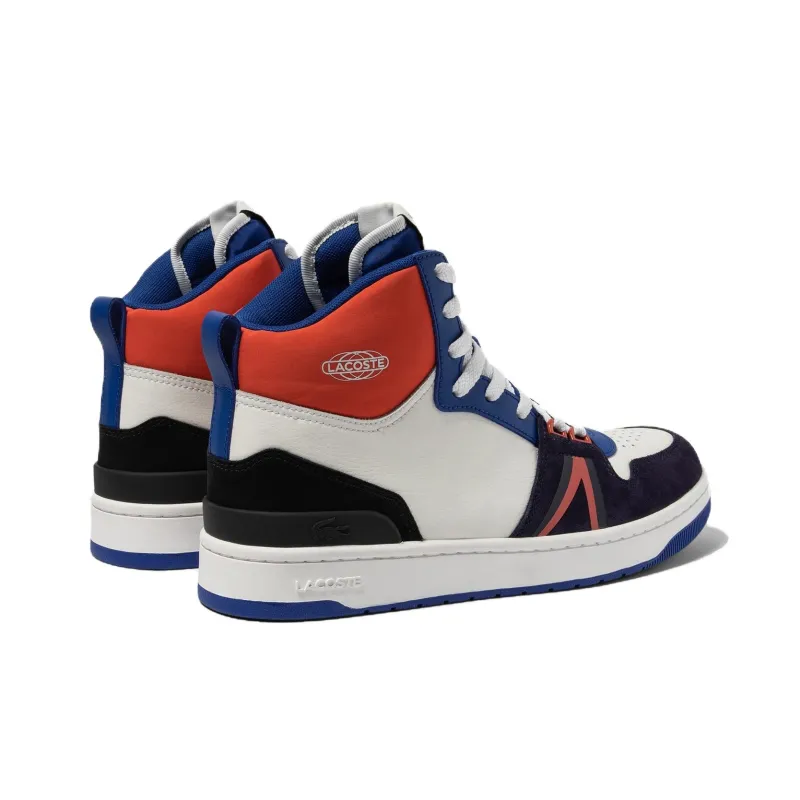 LACOSTE Skateboard Shoes Men's White Blue Black-2
