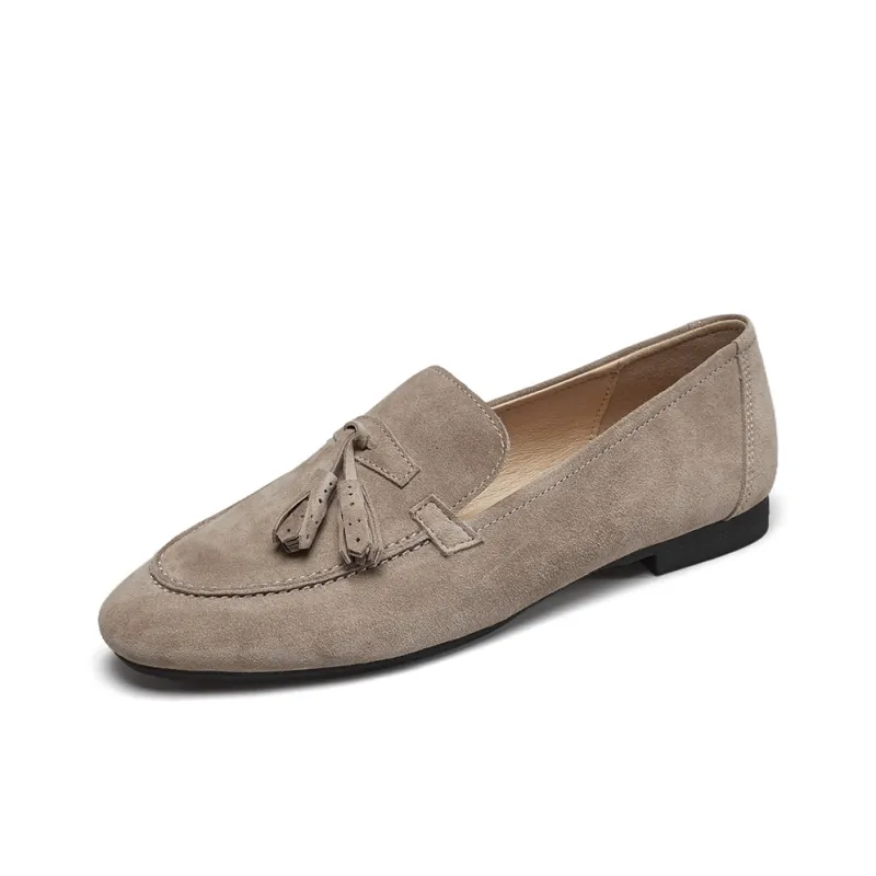 YEARCON Loafers Women's Cameo Brown/Green-5