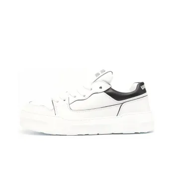 MIU MIU Low Top Stylish Skateboarding Shoes Women's White Black