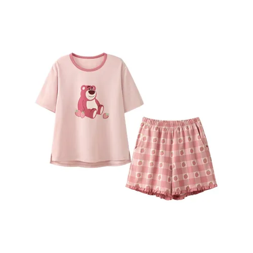 JINGYUN x Disney Pajama Set Women's Cherry Blossom Pink