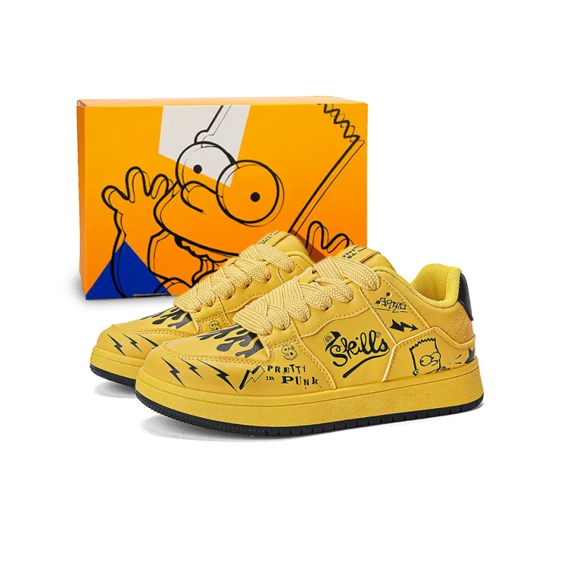 The Simpsons Low Top Skateboard Shoes Unisex-39