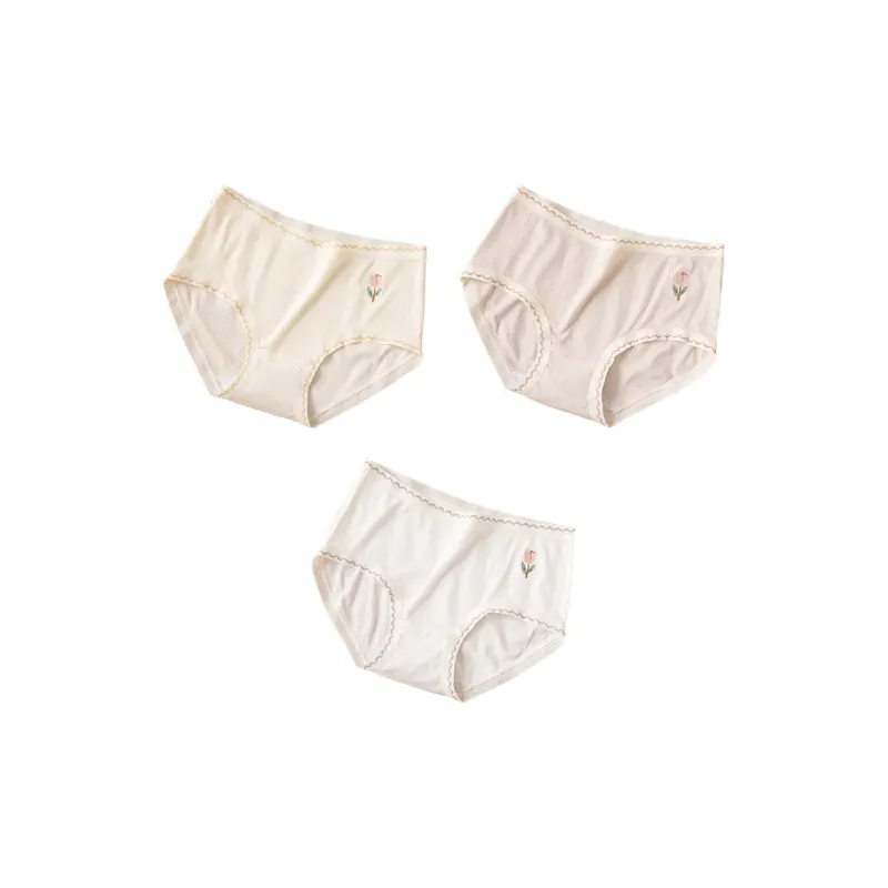 PLANDOO Underpants Women's 3 Pack-8