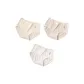 3 Pack[Yellow+Purple+White]