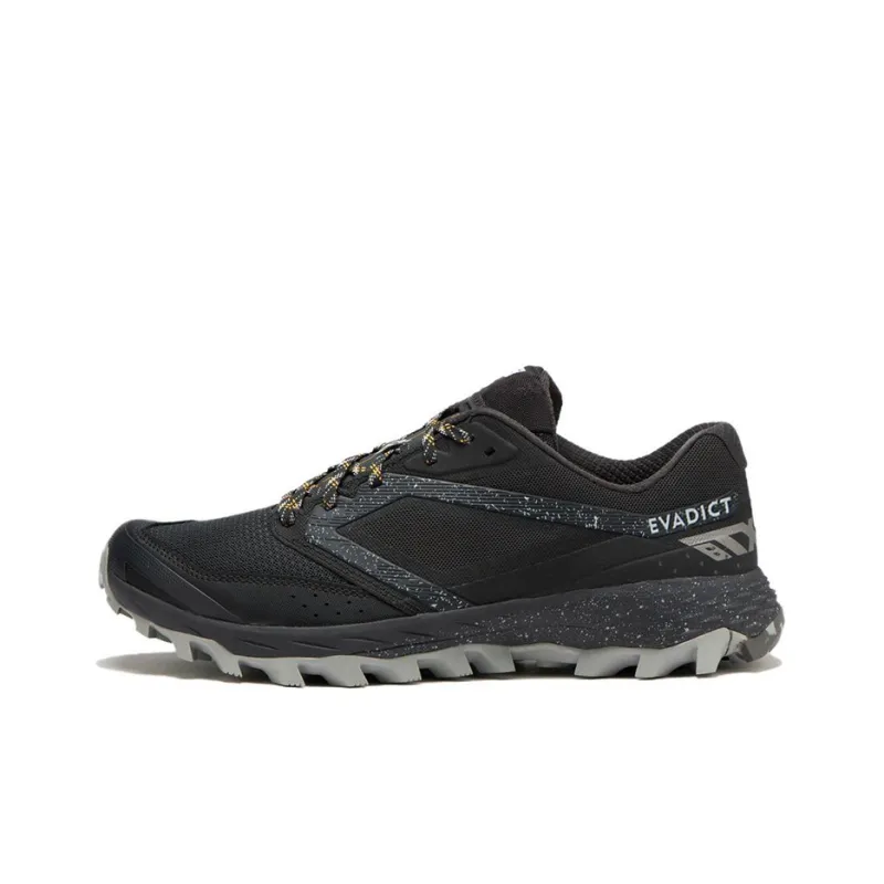 DECATHLON Slip Resistant Low Top Hiking Shoes Men's Black-0