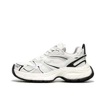 OG Offground G TRUCK Cushioning Abrasion Resistant Lightweight Low Top Chunky Sneakers Women's White
