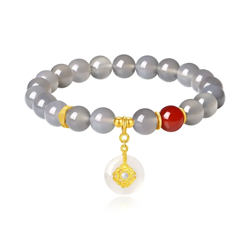 CHOW TAI SENG Chalcedony Bracelets Women's-0