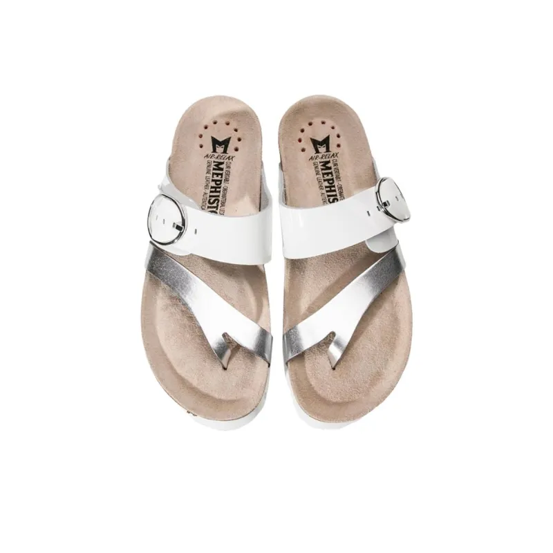 MEPHISTO Rubber Sole Slip-Resistant Flip Flops Women's-9