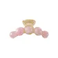 Pink Round Bead Medium Size Claw Clip
