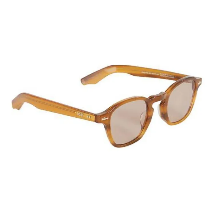 District Vision Acetate Butterfly Sunglasses Unisex Brown-2