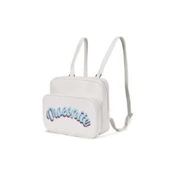 DRACONITE PU Mini Backpack Trumpets Women's White