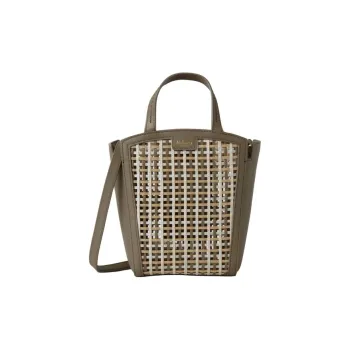 Mulberry Leather Tote Bag Shopping Bag Shoulder Bag Crossbody Bag Handbag Mini Women's Linen Green