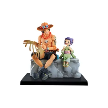 BANDAI Portgas D. Ace Banpresto The Lens Factory One Piece Scale Figures Medium Size