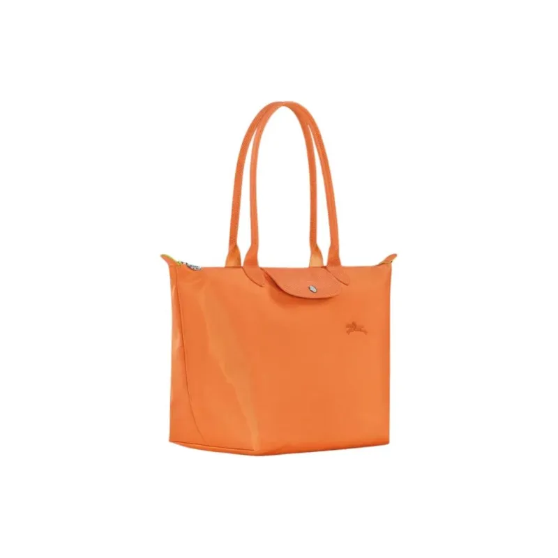 LONGCHAMP Recycled Polyamide Canvas Canvas Bag Dumpling Bag Handbag Shoulder Bag Women's Orange-1