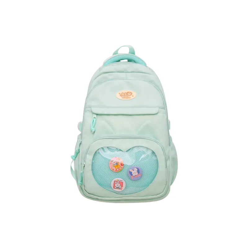 BAODIDAISHU Nylon Ita Bag Backpack Women's Multicolor-0