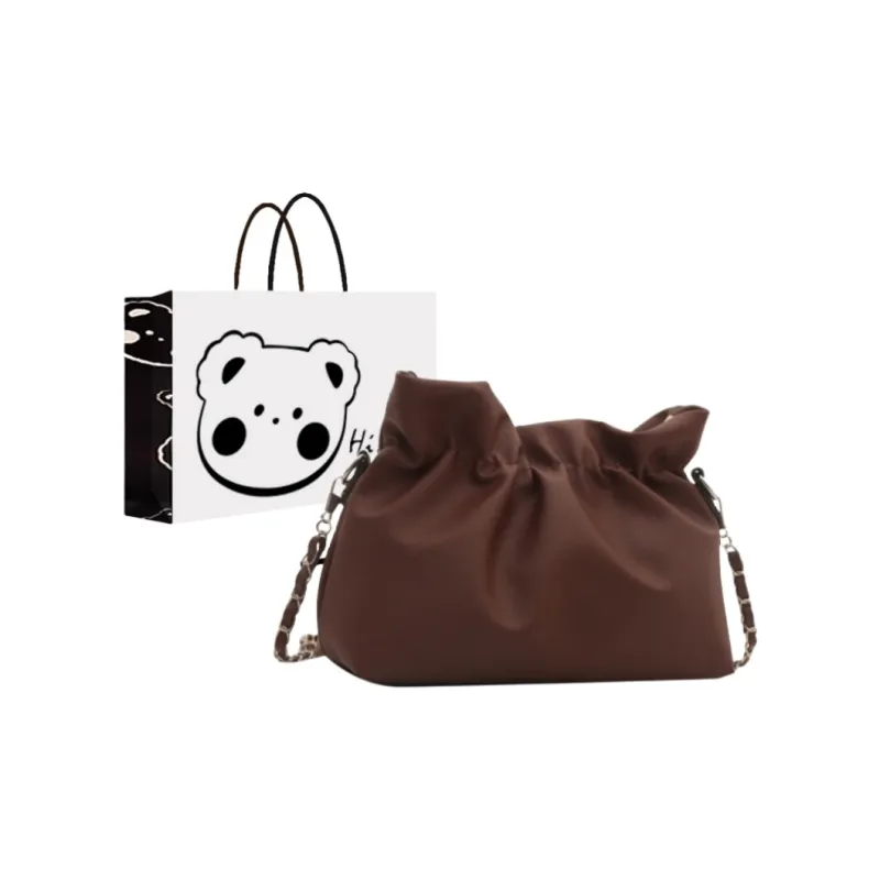 NX DOUGHNUT PU Shoulder Bag Crossbody Bag Regular Women's White Silver Black Coffee-12
