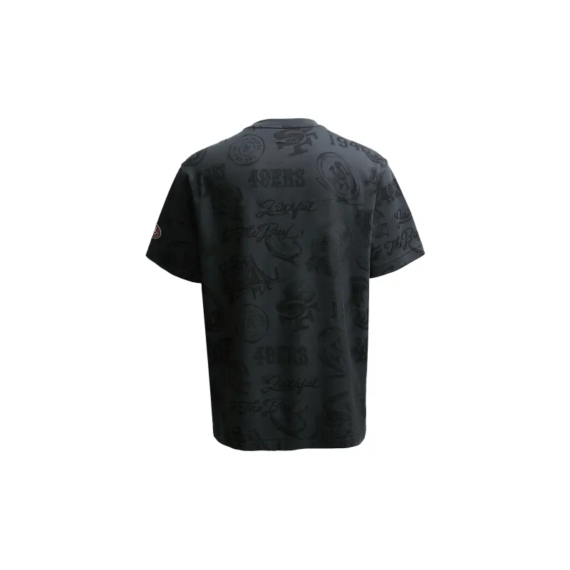 SEASON HIGH x NFL T Shirt Unisex Black Sand Color-1