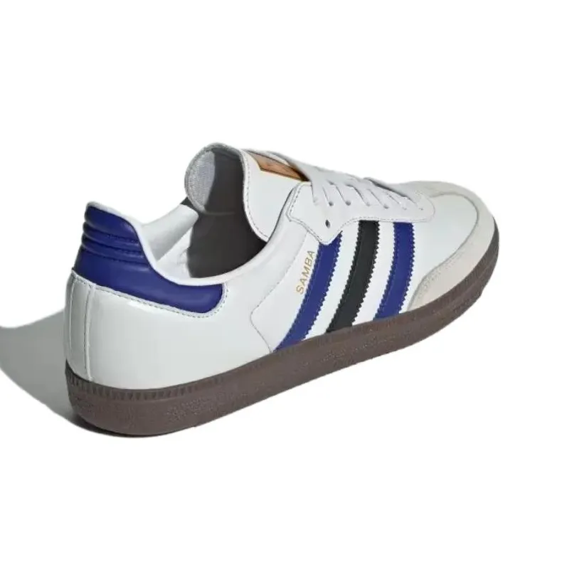 Adidas Samba Og Crystal White Active Blue Black-3