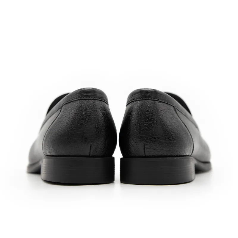 Satchi Premium Leather Business Formal Shoes Men's Black-4