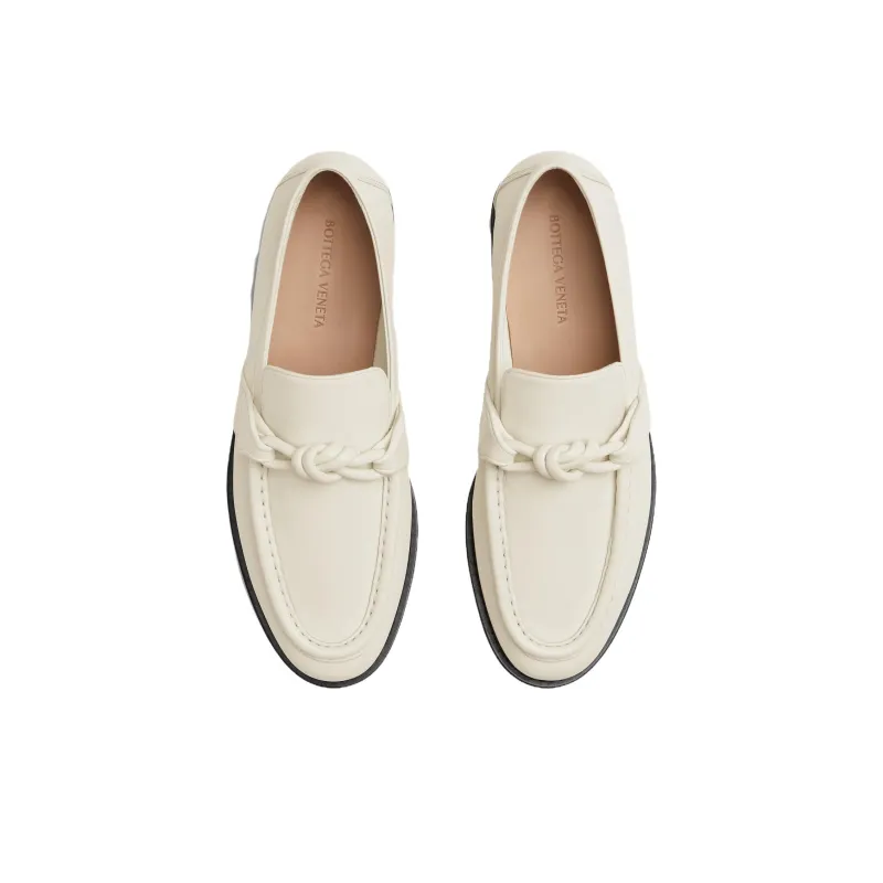 Bottega Veneta Astaire Loafers Women's Ivory White-3