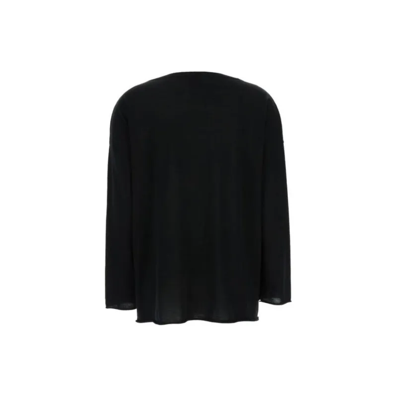 ALLUDE V Neck Knitted Jumper-1