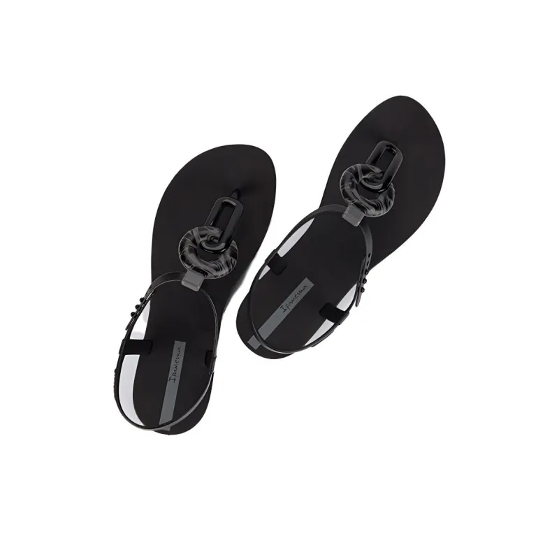 Ipanema Quick Dry Flip Flops Women's Black-3