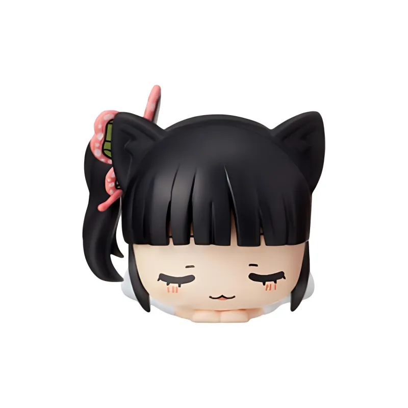 SEGA Nezuko Kamado Sega Demon Slayer  Kimetsu No Yaiba Cat Ear Xiao Papi Nezuko Nanao Sōryū Kōma Bonus Gifts 5cm-3