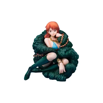 BANDAI Nami Zero One Piece 20th Anniversary Commemoration Scale Figures 7.5cm