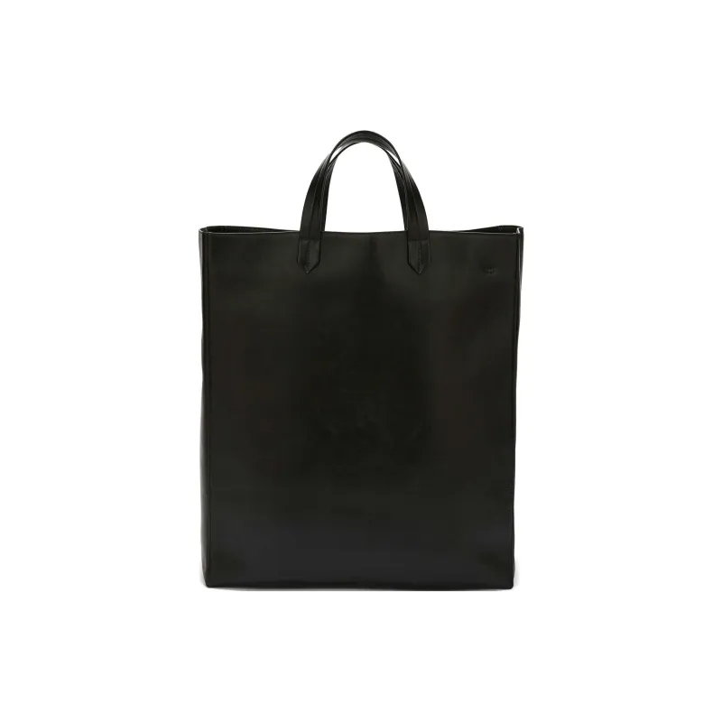 JIL SANDER Large Leather Tote Bag-0