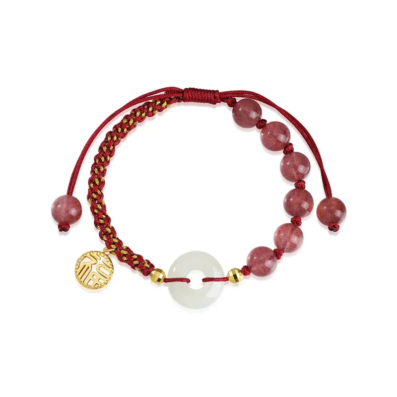 Olampe S925 Silver Hetian Jade Bracelets Women's Pale Greenish White Jade-0