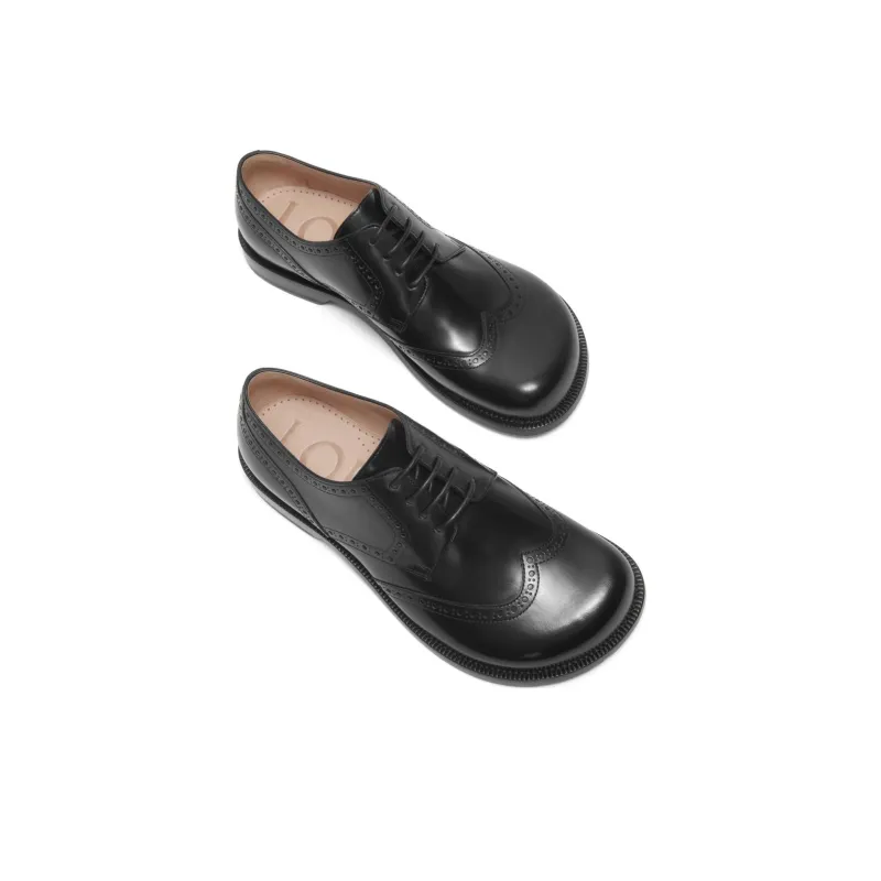 LOEWE Campo Dress Shoes Men's Black-3