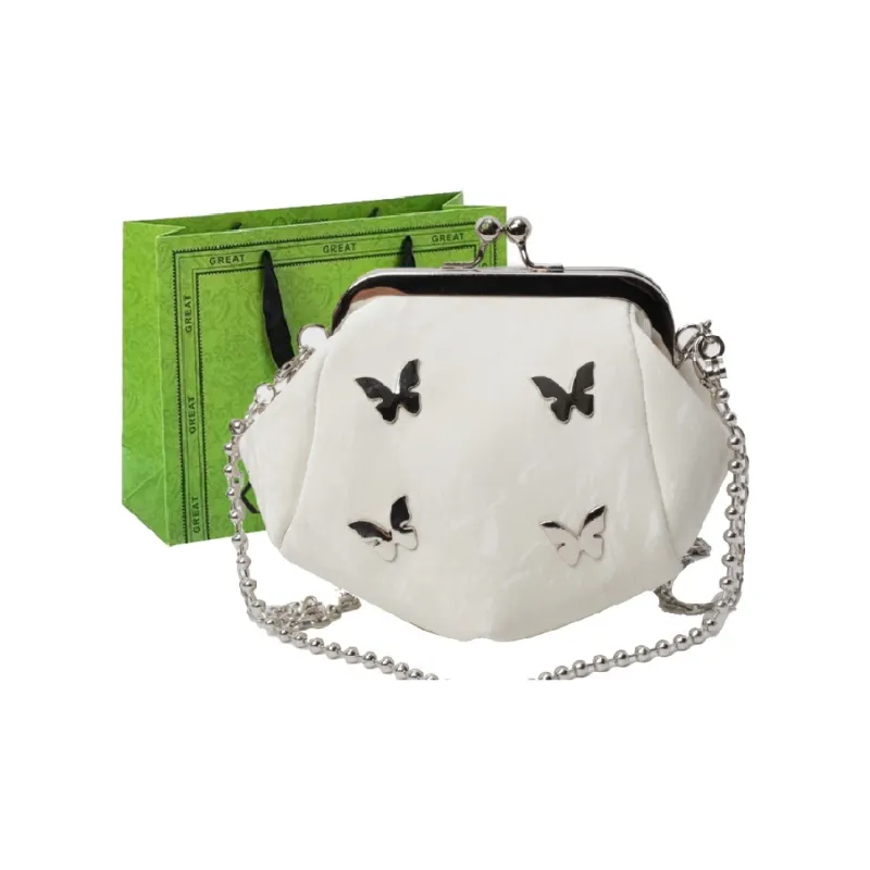 KARUISHA PU Crossbody Bag Shoulder Bag Women's Silver/Black/White-2