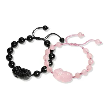 WANLIACC Colored Glaze Bracelets Unisex