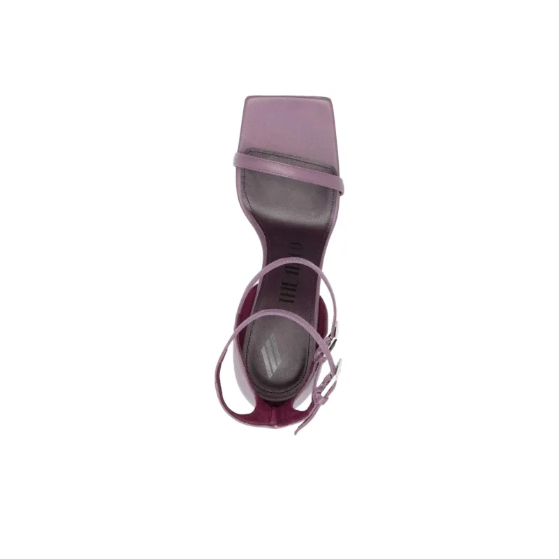 The Attico Grace One Strap Sandals 8.5cm Women's Purple-4