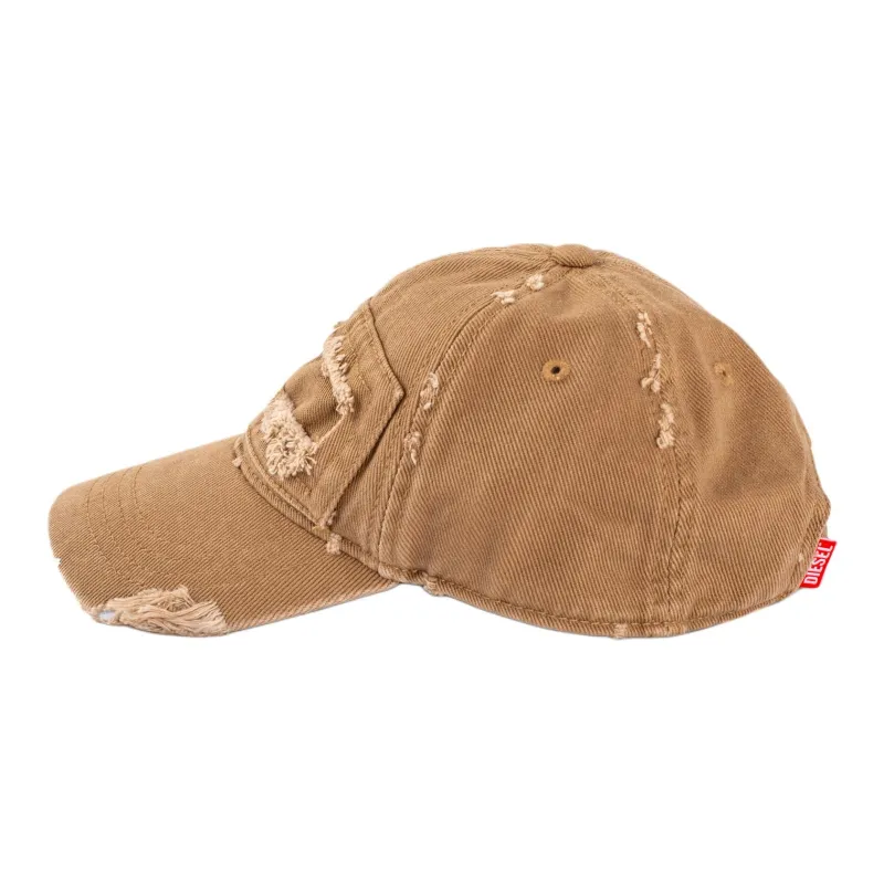 DIESEL Cotton Baseball Caps Men's Khaki-1