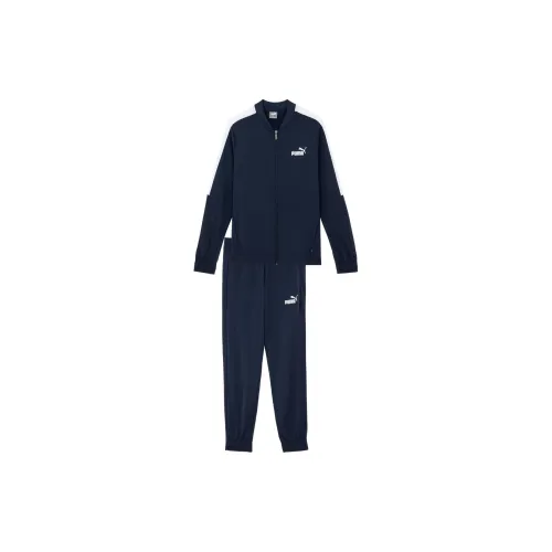 PUMA BASEBALL TRICOT SUIT Casual Sportswear Men's Marine Blue