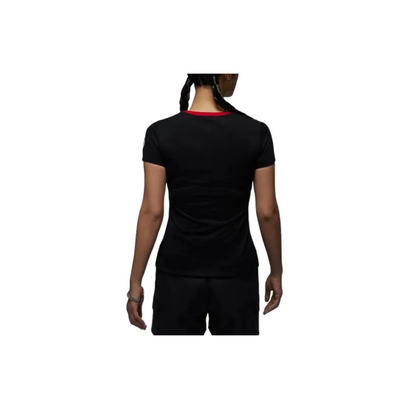 Jordan T Shirts Women's Black-1