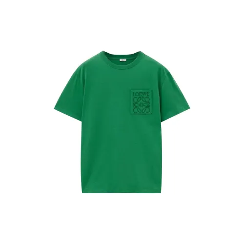 LOEWE T-Shirts Men Tennis Green