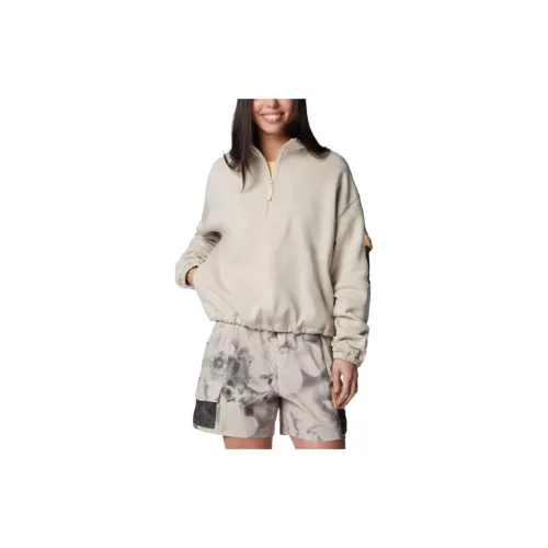 Columbia Painted Peak Sweatshirts Women's Beige