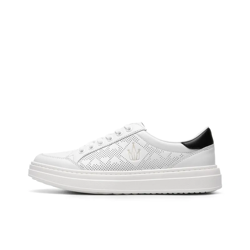 CROWN Skateboard Shoes Men's One Yard Larger-0