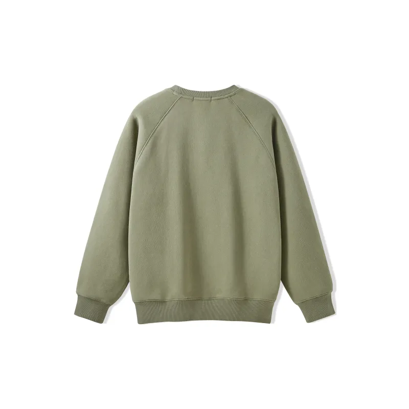 CAMEL Polar Fleece Warm Skin Stretch Soft Top Pocket Patchwork Raglan Sleeve Slim Fit Hoodie Men's-6