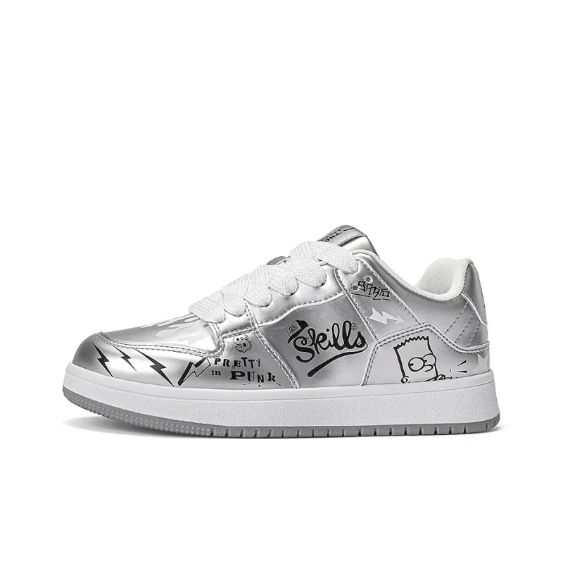 The Simpsons Low Top Skateboard Shoes Unisex-47