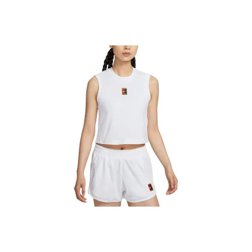 Nike Heritage Sleeveless Sports Shirts Women's White