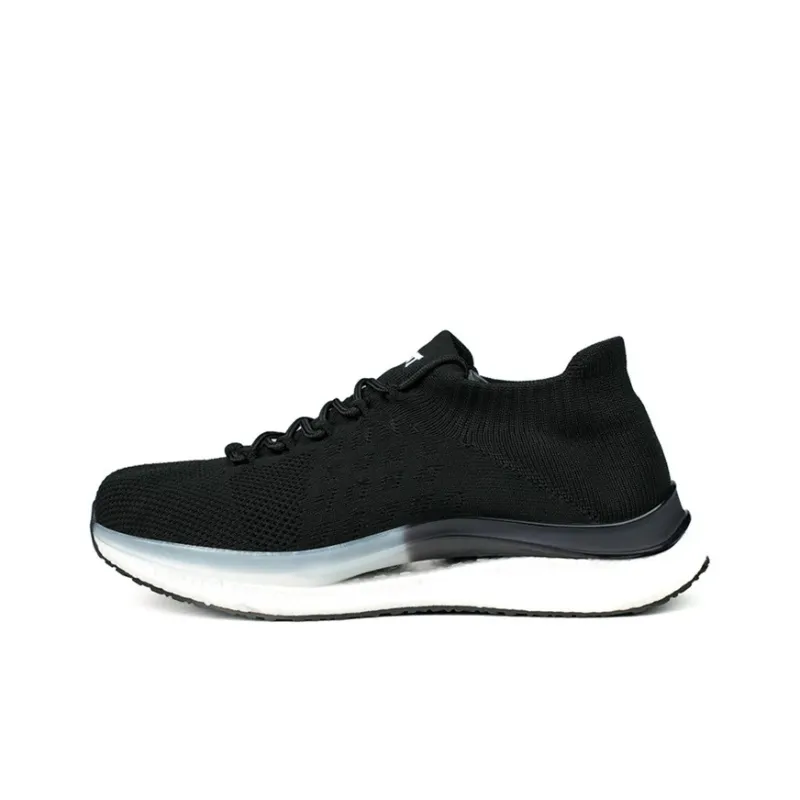 VOIT Walter Cushioning Coverage Rebound Abrasion Resistant Breathable Slip Resistant Low Top Casual Shoes Unisex Black-0