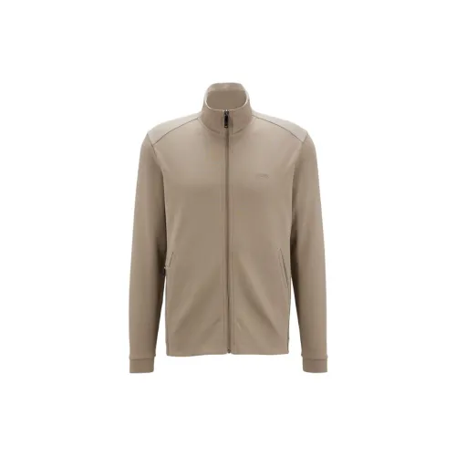 HUGO BOSS Jackets Men Beige