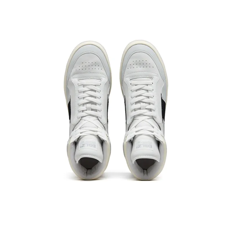 EQLZ EQUALIZER 1970 Lightweight High Top Vintage Basketball Shoes Unisex Mixed Ash Gray-3