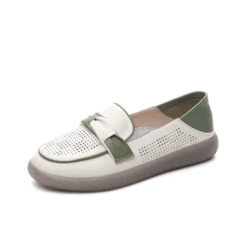 JNLVWA Loafers Women's Green/Black/Beige