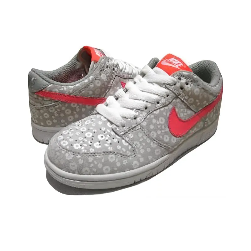 Nike Dunk Low Cl Neutral Grey/Bright Mango White Women's-2