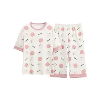 FENTENGCARE Pajama Set Women's Apricot
