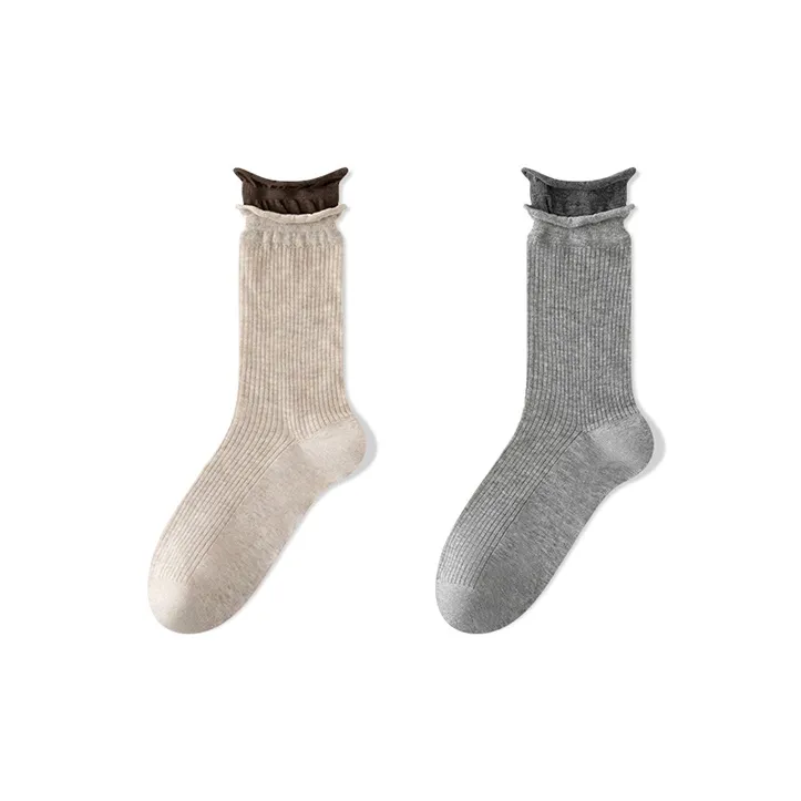 Moremoli Mid Calf Socks Women's 2 Pack-8