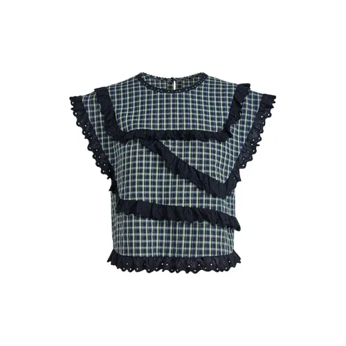 KUOSE Shirts Women's Plaid